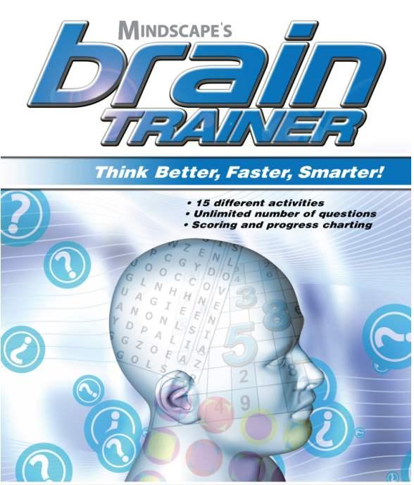 Brain 85. Brain Trainer прохождения. Brain Trainer игра настольная. Книга тренер ума. Mindscape.